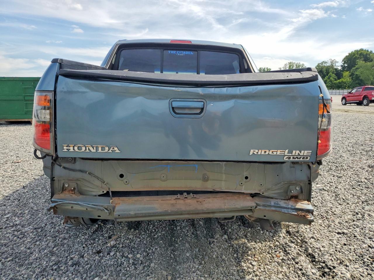 2006 Honda Ridgeline Rts Teal vin: 2HJYK16426H522576