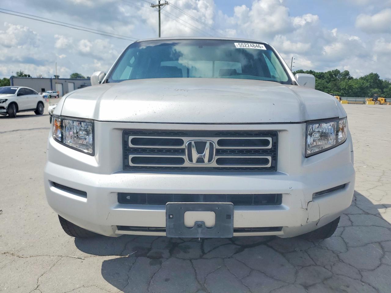 2006 Honda Ridgeline Silver vin: 2HJYK16426H536882