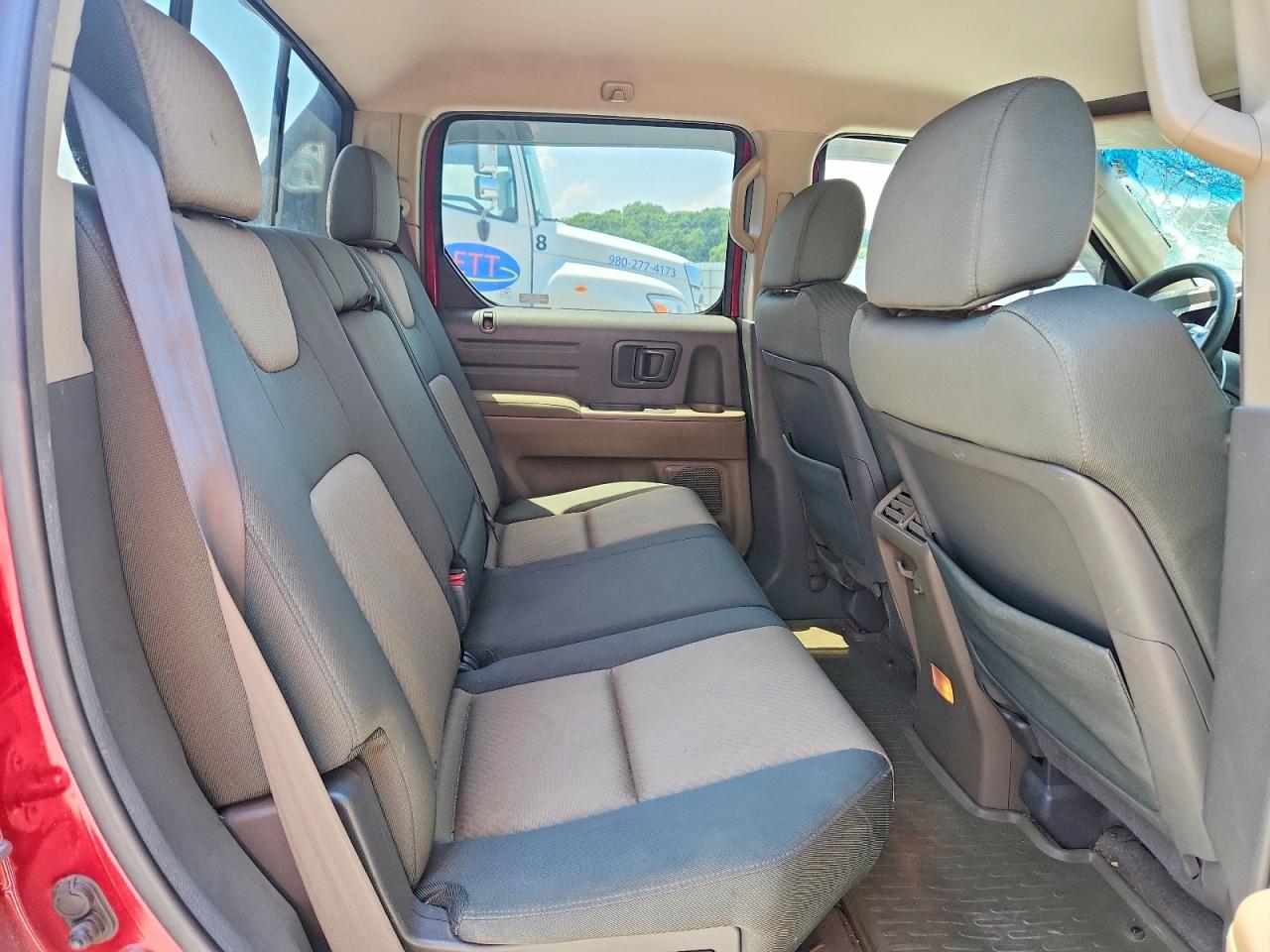 2006 Honda Ridgeline Rts Red vin: 2HJYK16426H544237