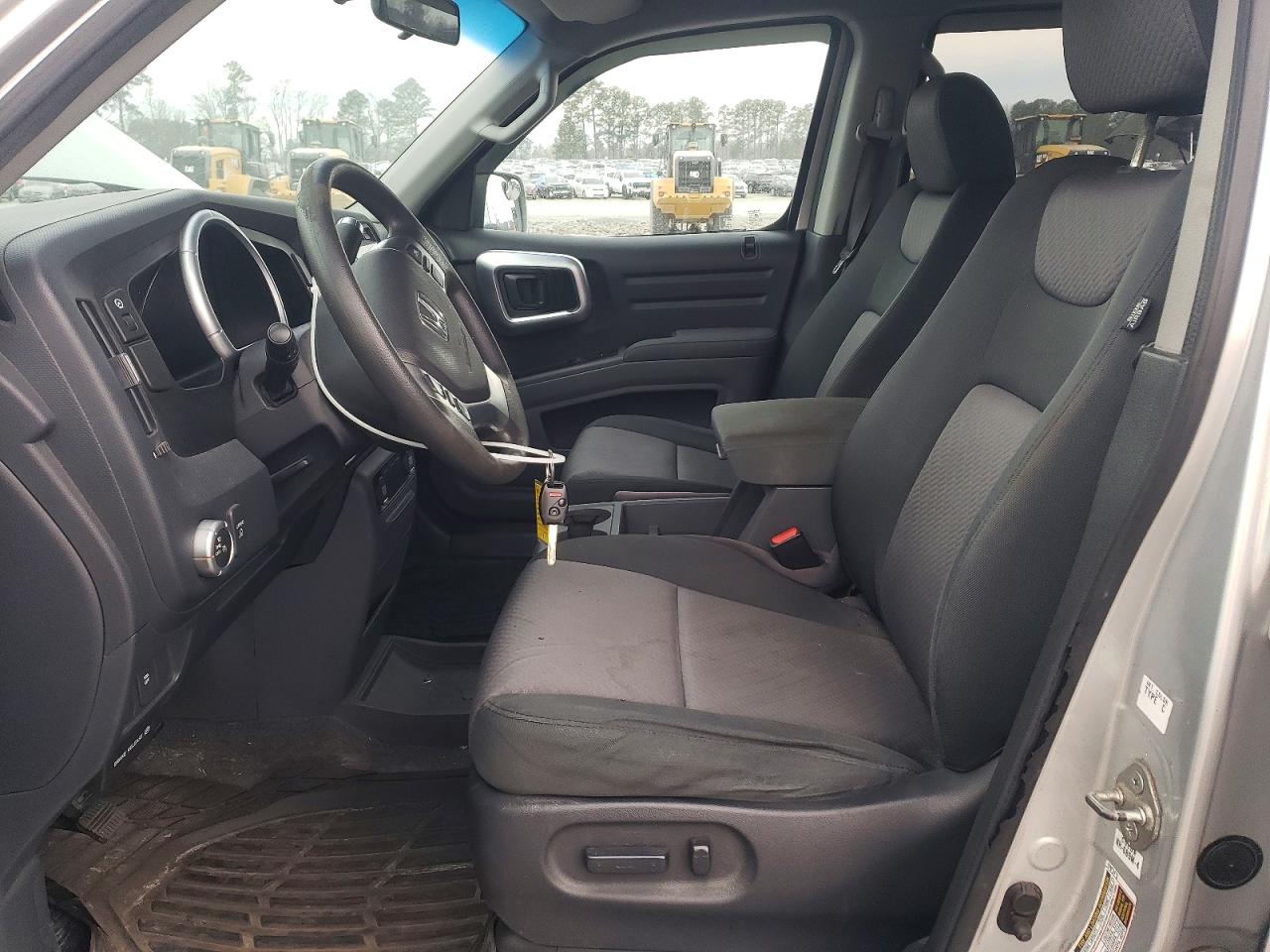 2007 Honda Ridgeline Rts Silver vin: 2HJYK16427H521963