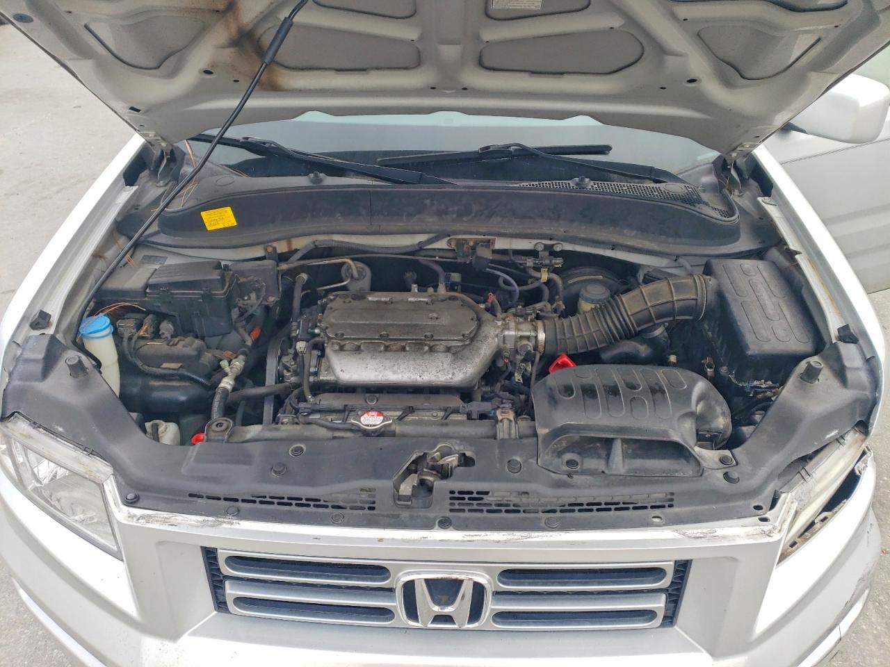 2007 Honda Ridgeline Rts Silver vin: 2HJYK16427H521963