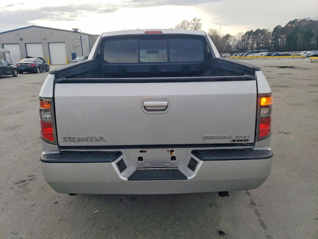 2007 Honda Ridgeline Rts Silver vin: 2HJYK16427H521963