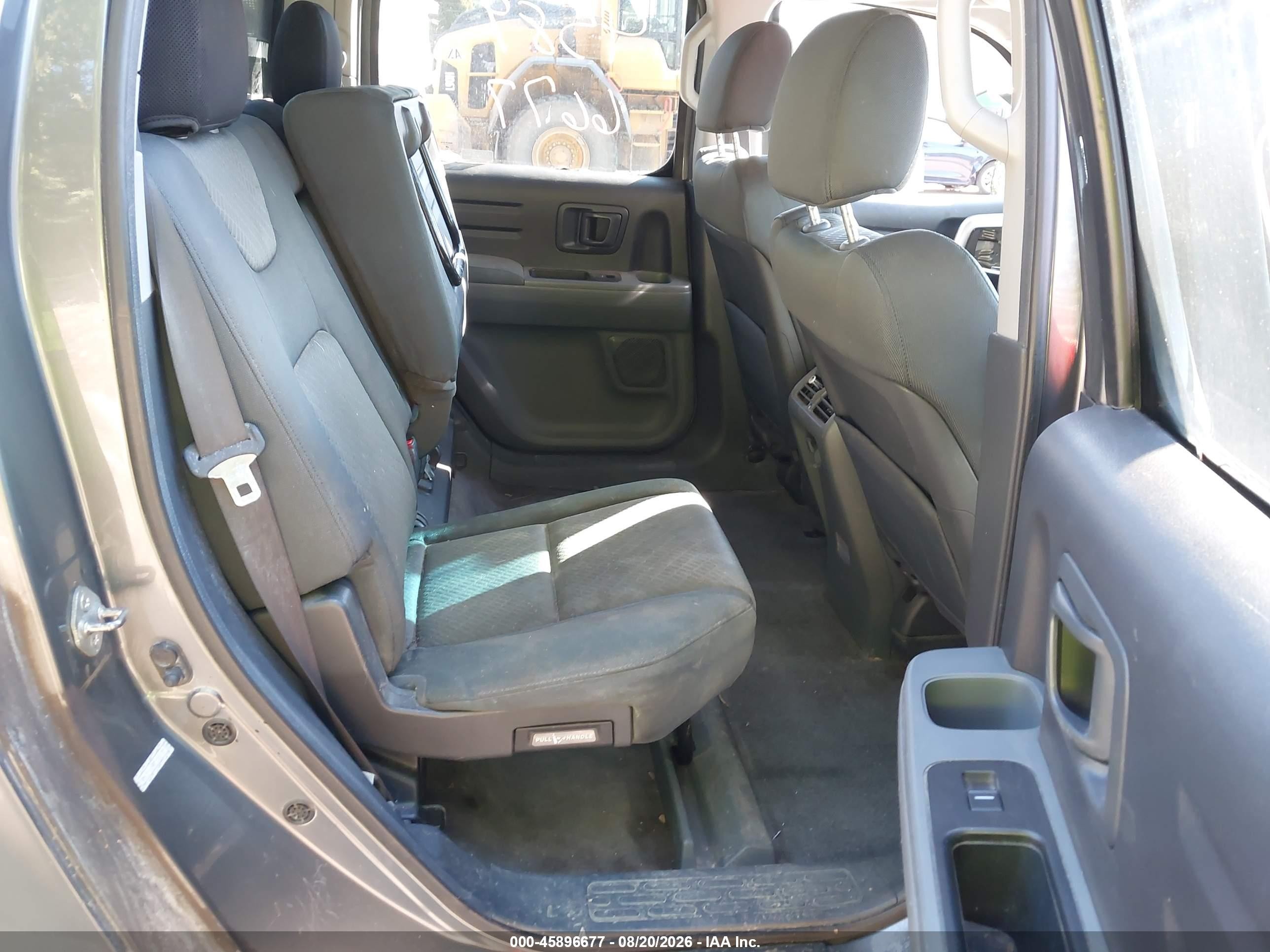 2007 Honda Ridgeline Rts Gray vin: 2HJYK16427H552677