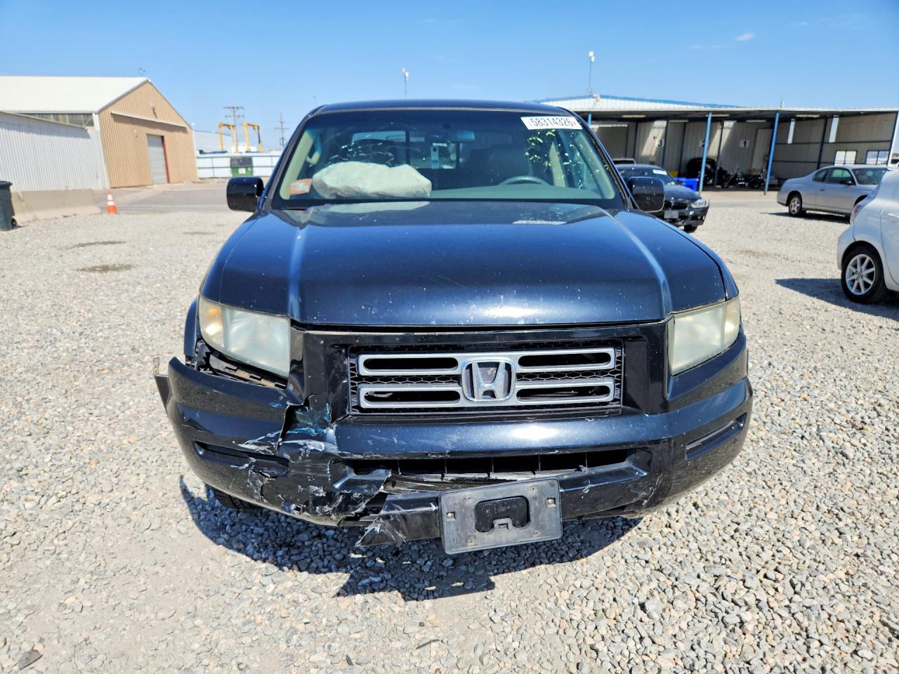 2006 Honda Ridgeline Rts Black vin: 2HJYK16436H540519