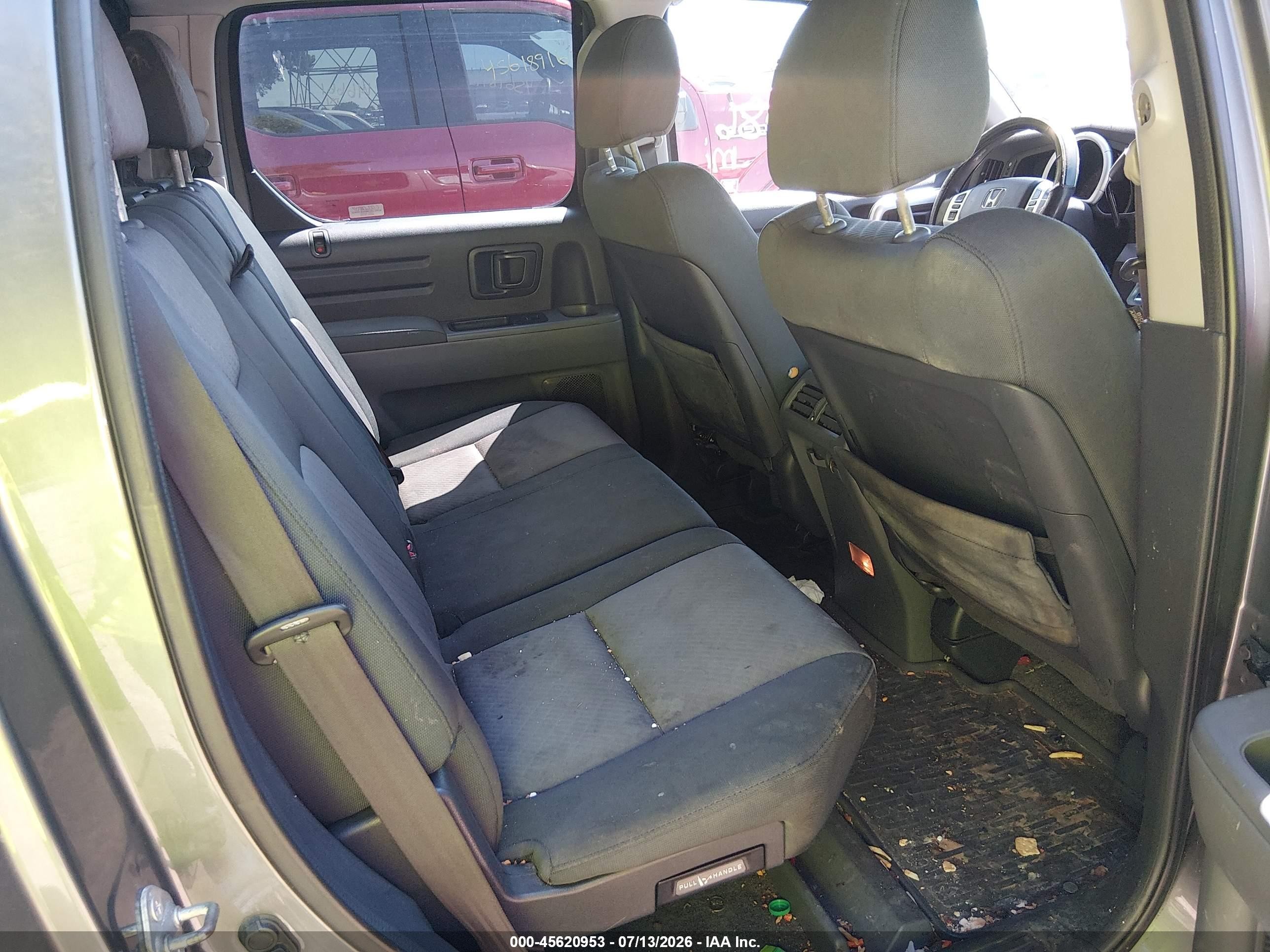 2007 Honda Ridgeline Rts Gray vin: 2HJYK16437H531692