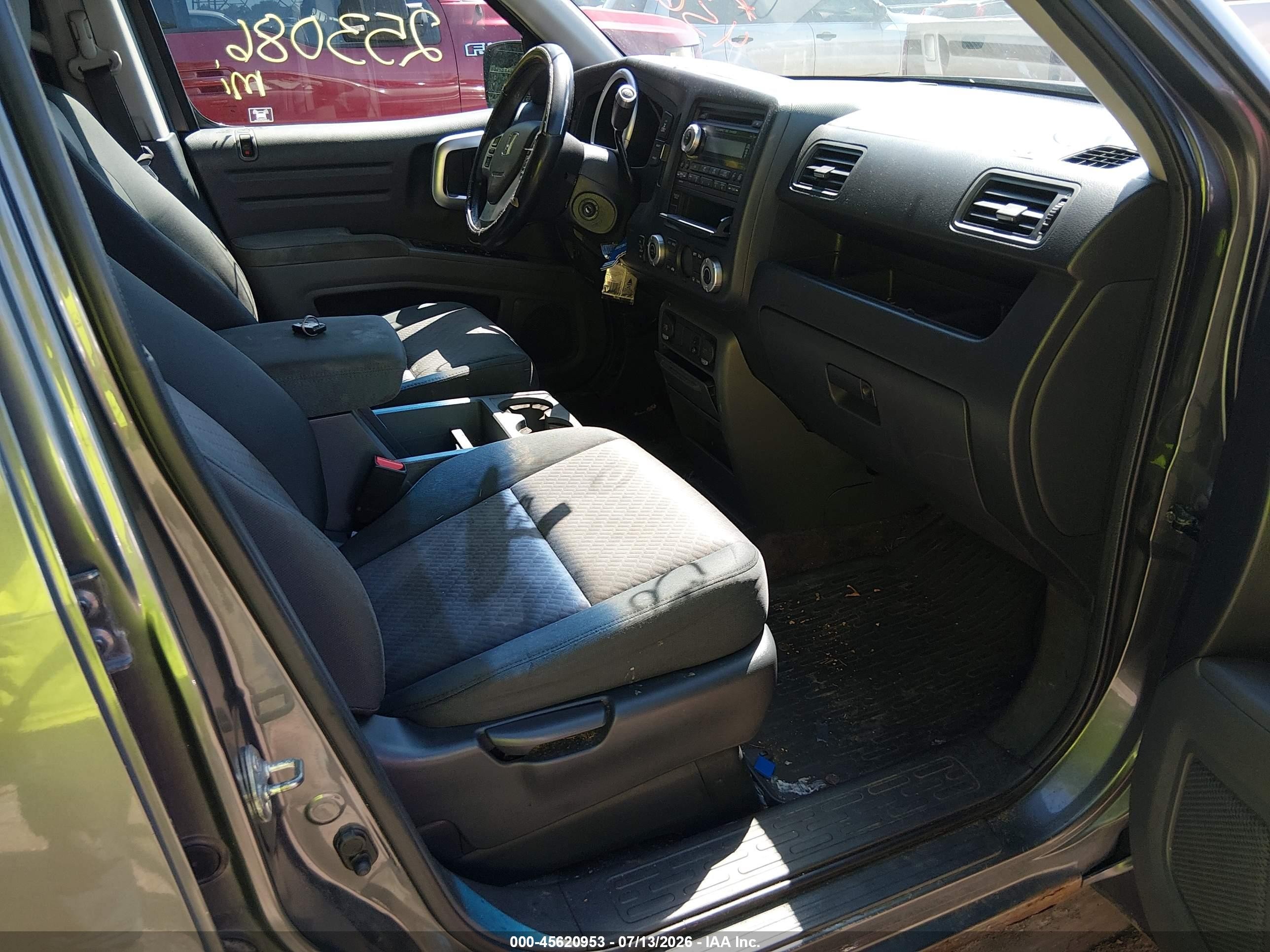 2007 Honda Ridgeline Rts Gray vin: 2HJYK16437H531692