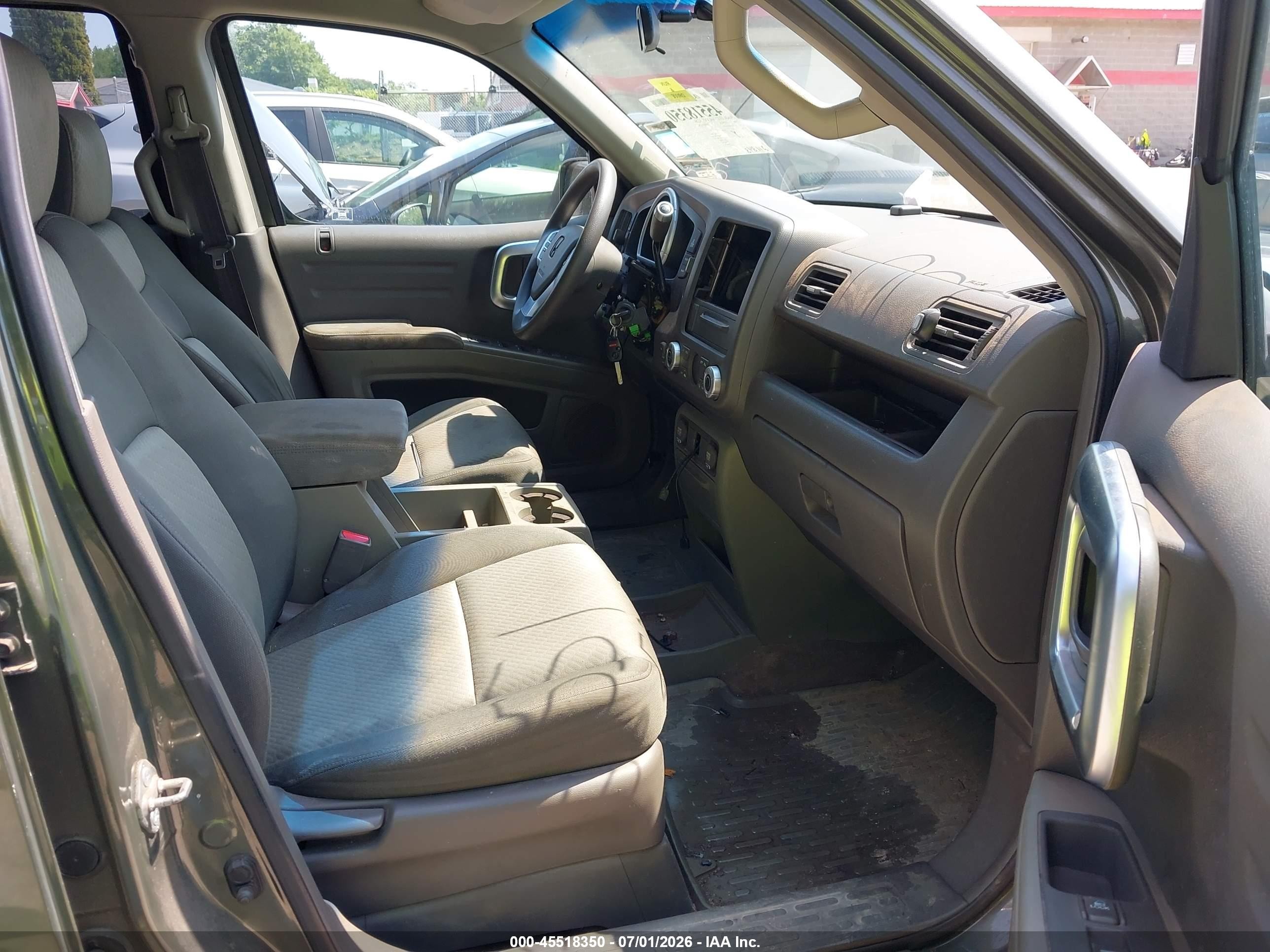 2006 Honda Ridgeline Rts Gray vin: 2HJYK16446H506296
