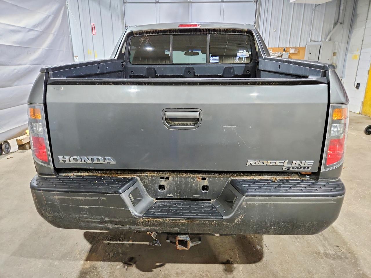 2009 Honda Ridgeline Gray vin: 2HJYK16447H507076