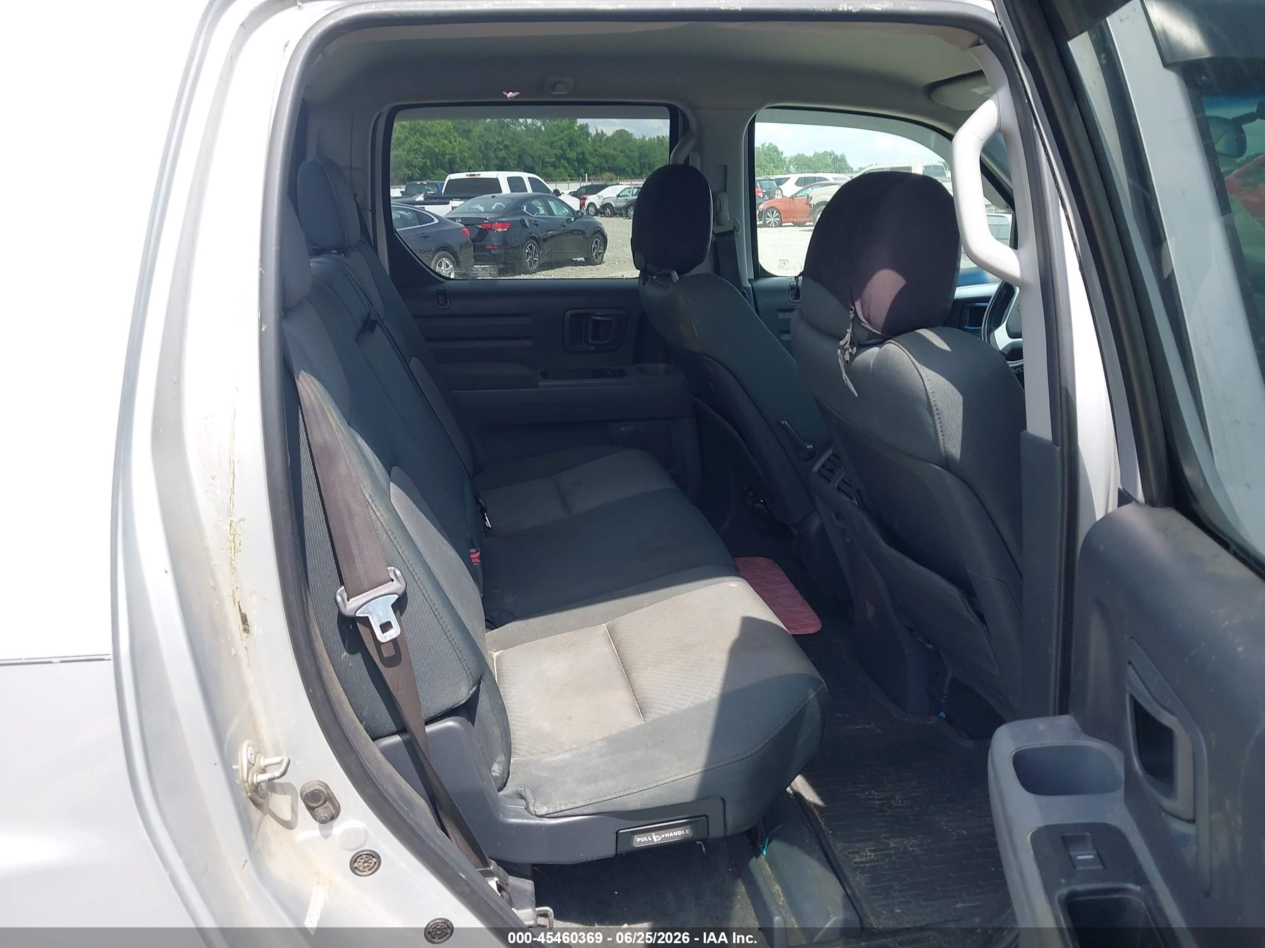 2007 Honda Ridgeline Rts Silver vin: 2HJYK16447H519261