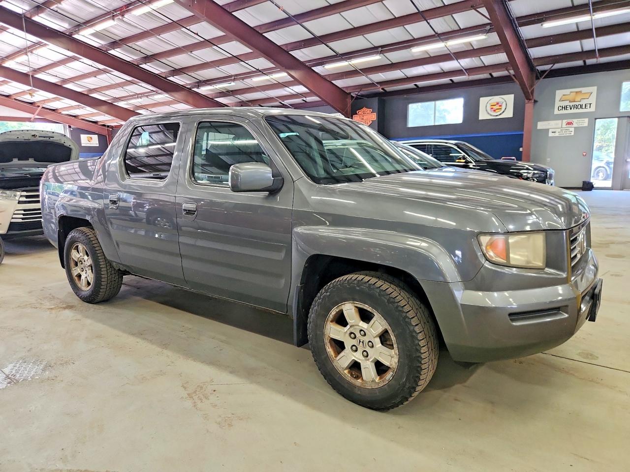 2008 Honda Ridgeline Rts Серый vin: 2HJYK16448H503966