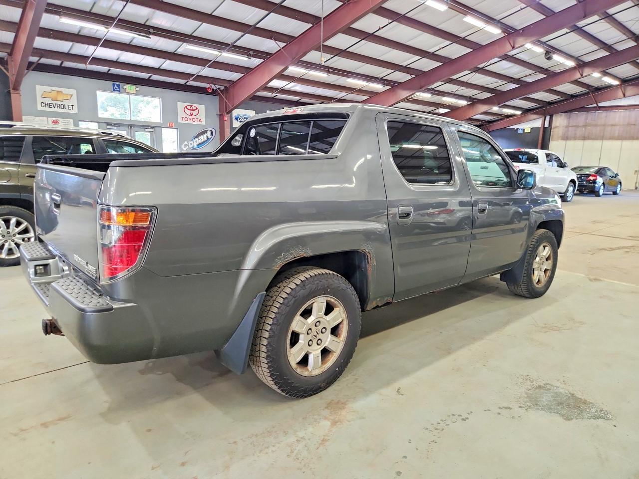 2008 Honda Ridgeline Rts Серый vin: 2HJYK16448H503966
