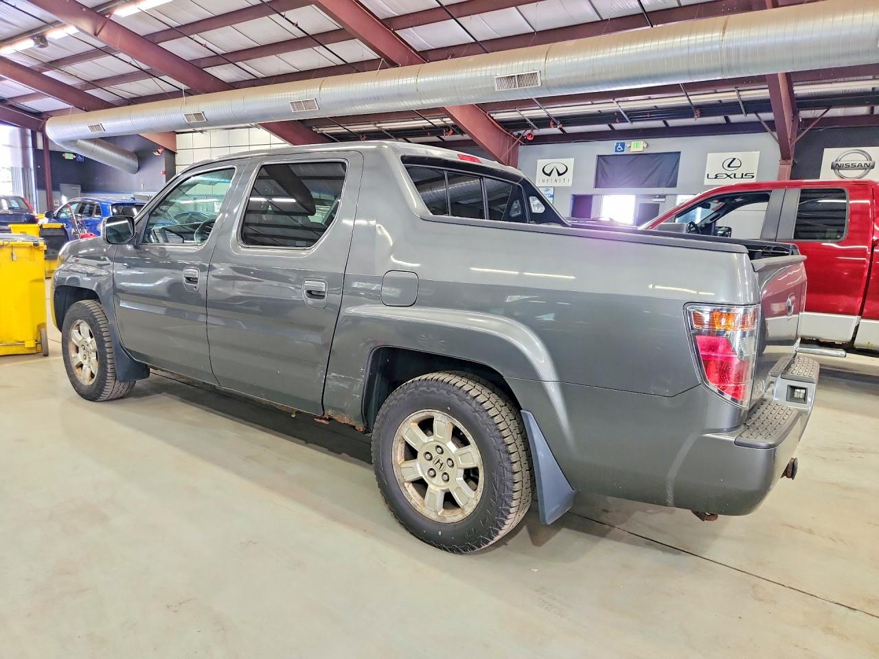 2008 Honda Ridgeline Rts Серый vin: 2HJYK16448H503966