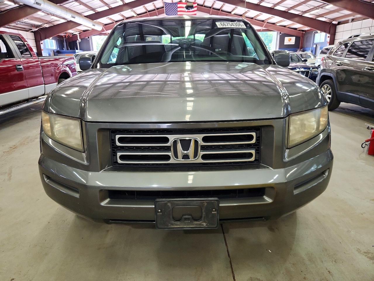 2008 Honda Ridgeline Rts Серый vin: 2HJYK16448H503966