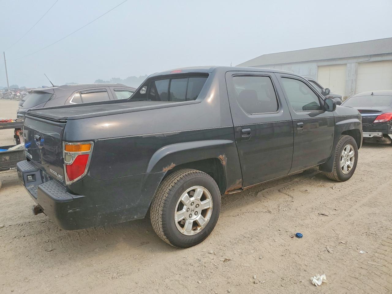 2008 Honda Ridgeline Rts Black vin: 2HJYK16448H505099