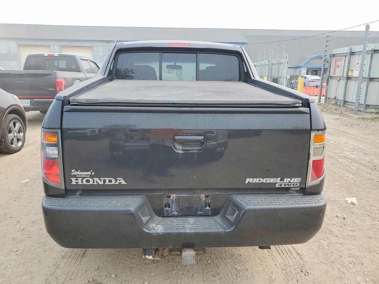 2008 Honda Ridgeline Rts Black vin: 2HJYK16448H505099