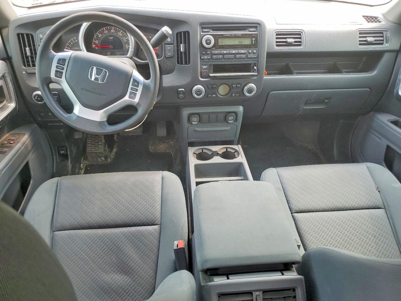 2008 Honda Ridgeline Rts Black vin: 2HJYK16448H505099