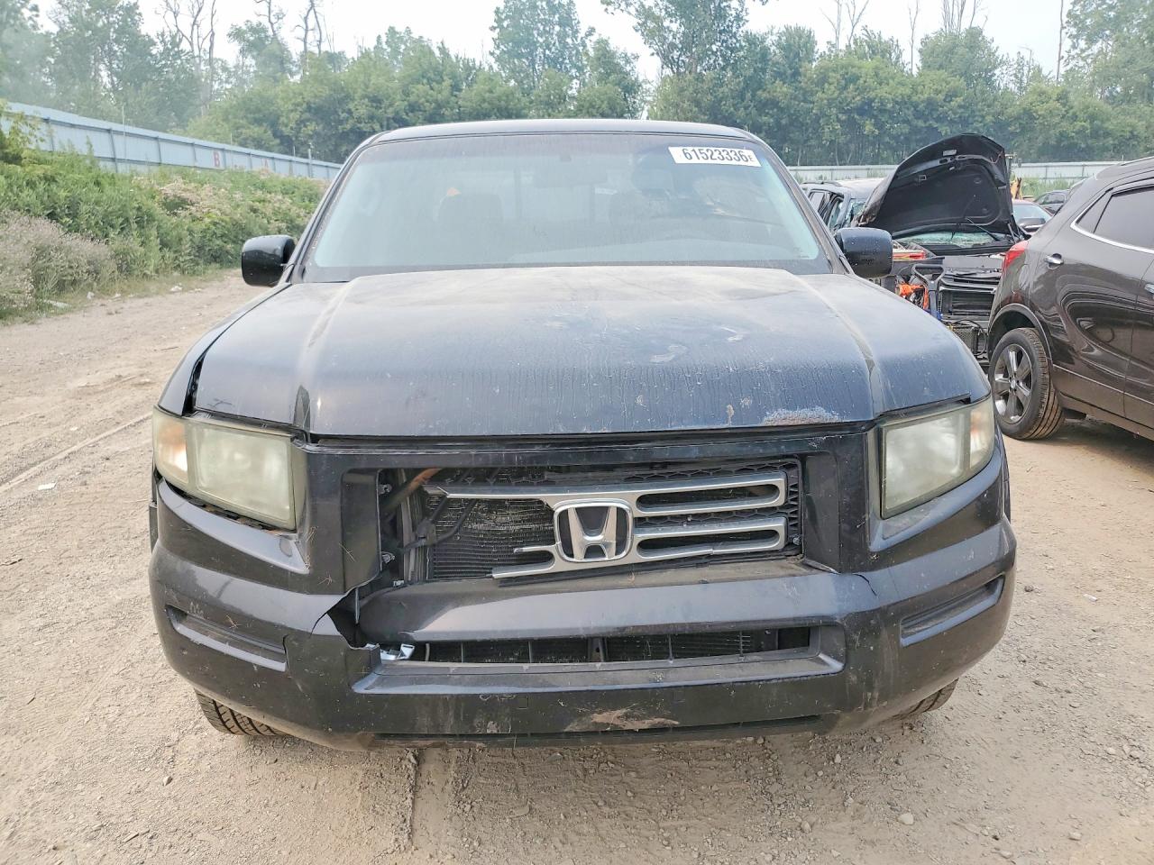 2008 Honda Ridgeline Rts Black vin: 2HJYK16448H505099