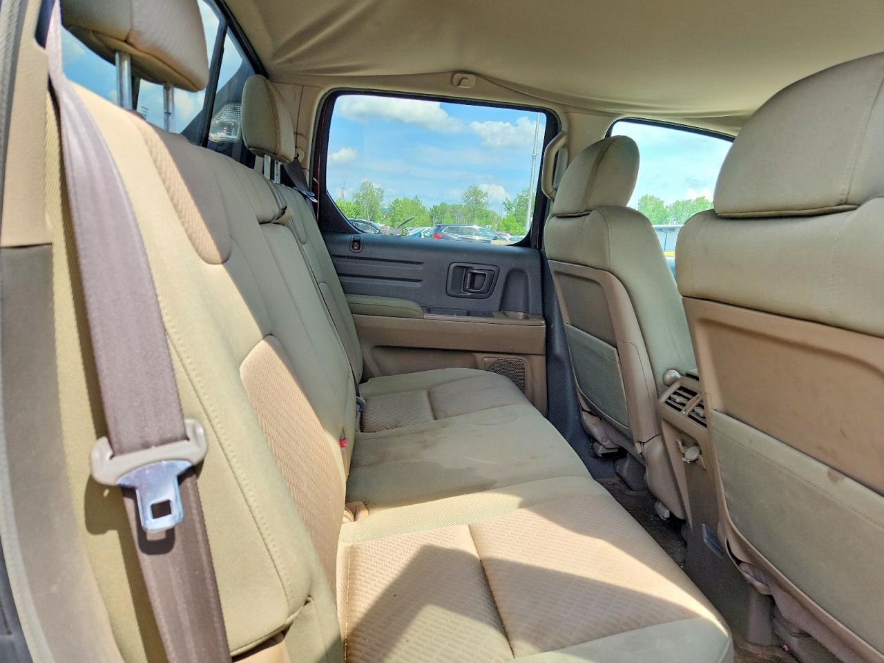 2008 Honda Ridgeline Rts Burgundy vin: 2HJYK16448H508701