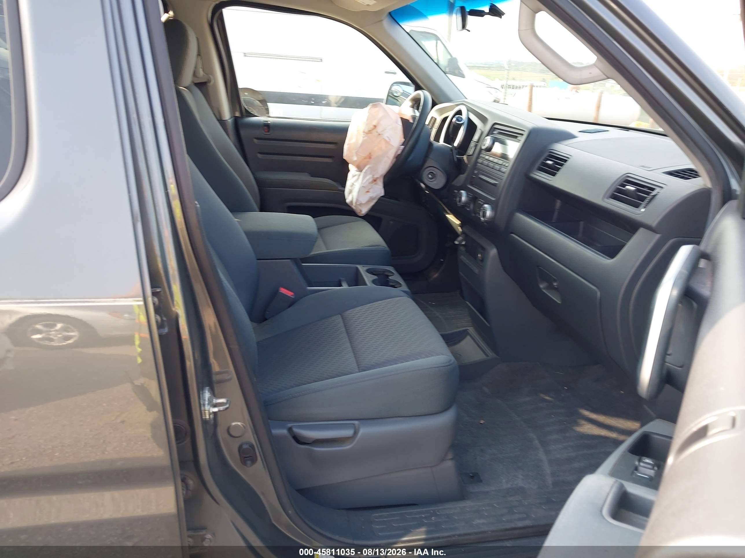 2008 Honda Ridgeline Rts Gray vin: 2HJYK16448H534201