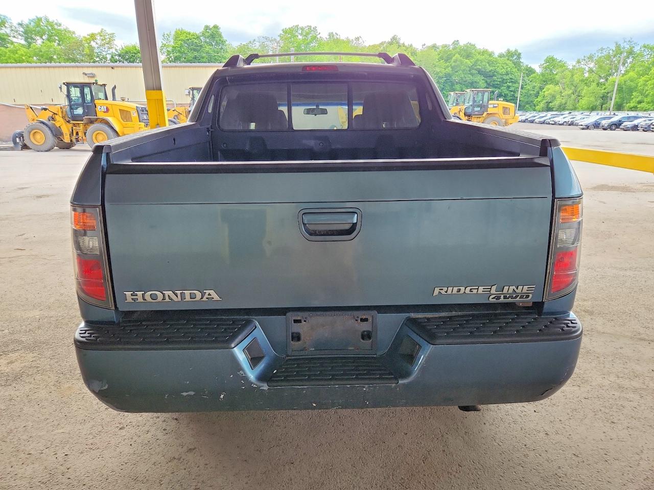 2006 Honda Ridgeline Rts Синий vin: 2HJYK16456H520756