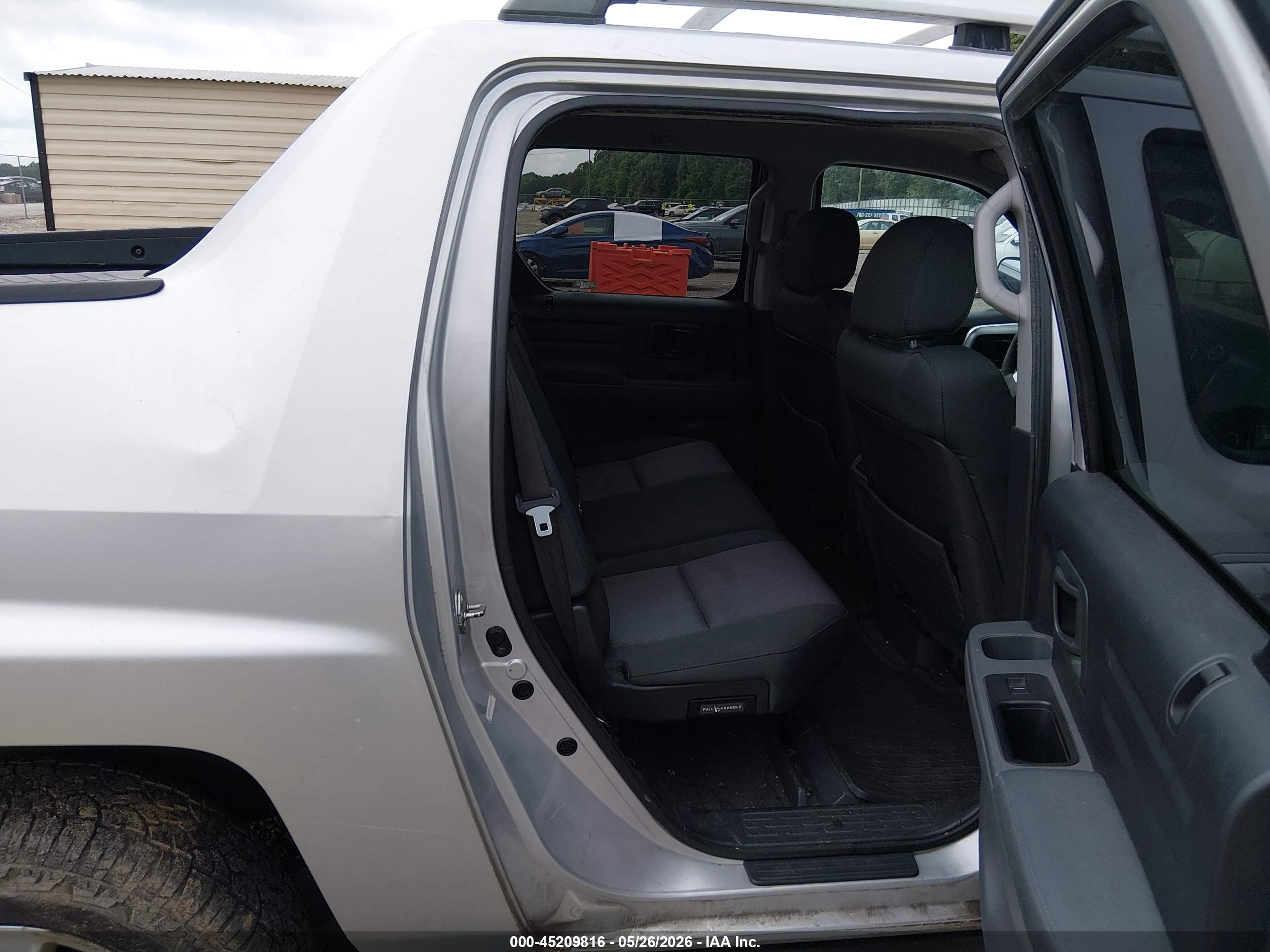 2006 Honda Ridgeline Rts Silver vin: 2HJYK16456H536908