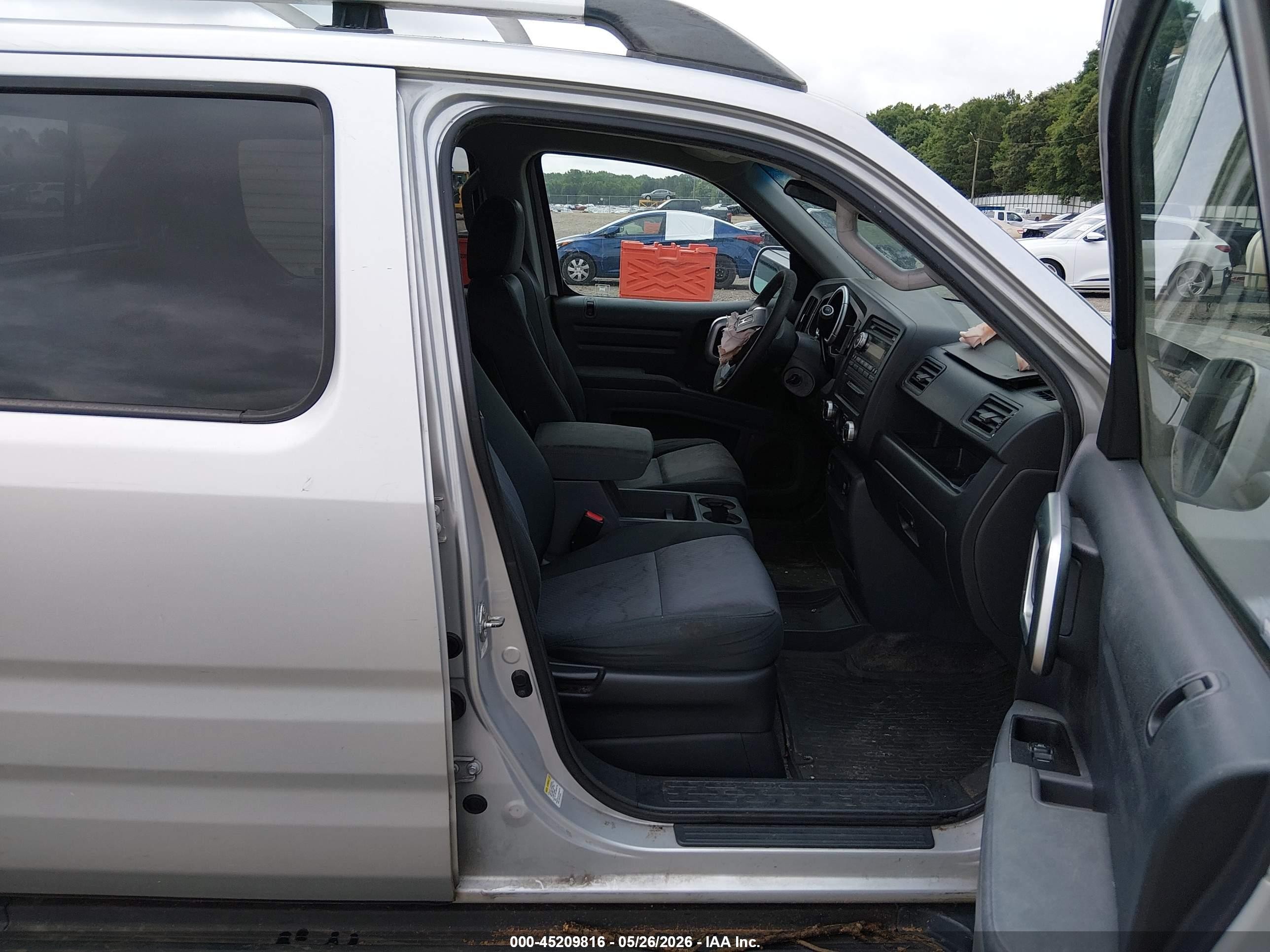 2006 Honda Ridgeline Rts Silver vin: 2HJYK16456H536908