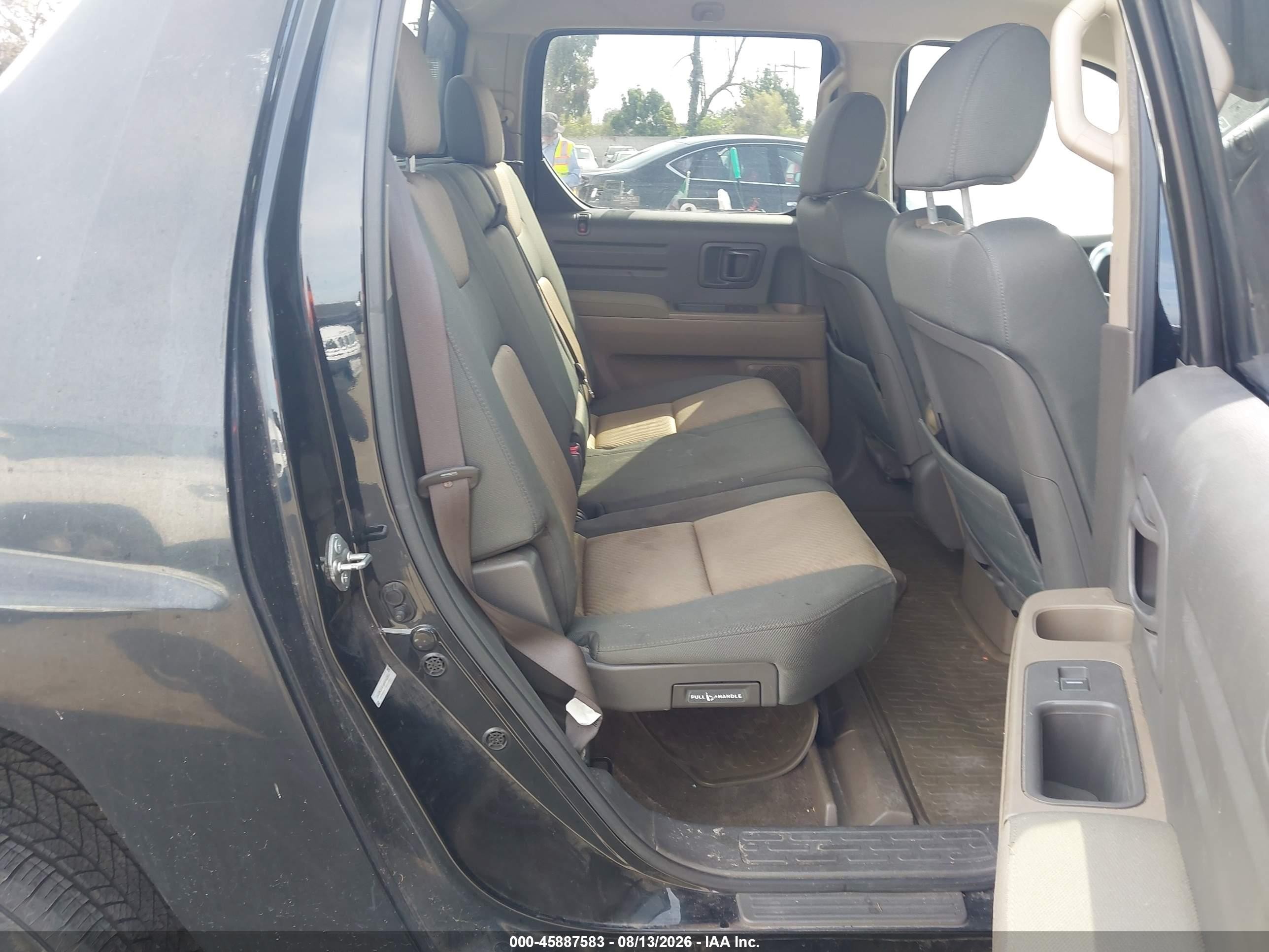 2006 Honda Ridgeline Rts Black vin: 2HJYK16456H541252