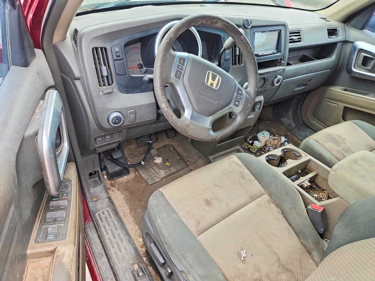 2006 Honda Ridgeline Rts Maroon vin: 2HJYK16456H544216