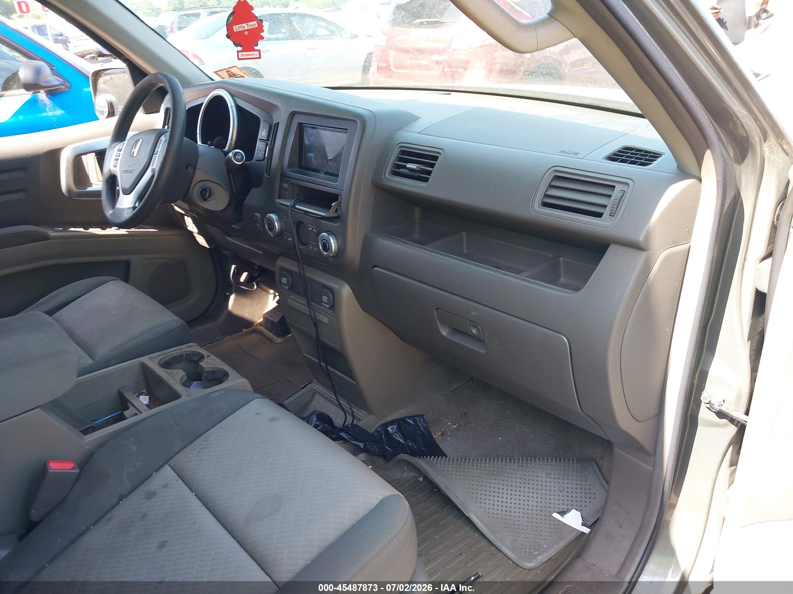 2007 Honda Ridgeline Rts Beige vin: 2HJYK16457H517860