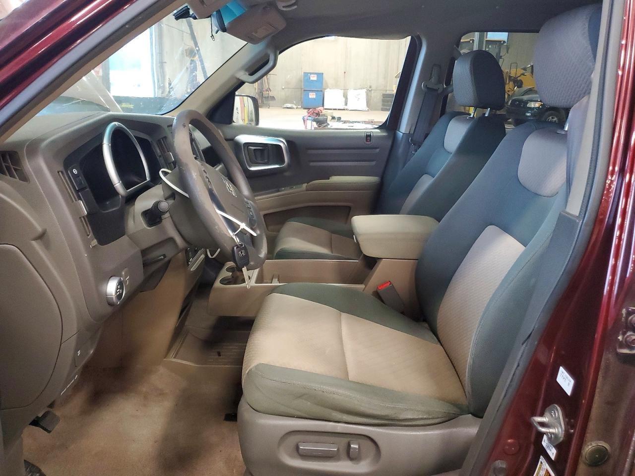 2007 Honda Ridgeline Rts Темно-бордовый vin: 2HJYK16457H533833