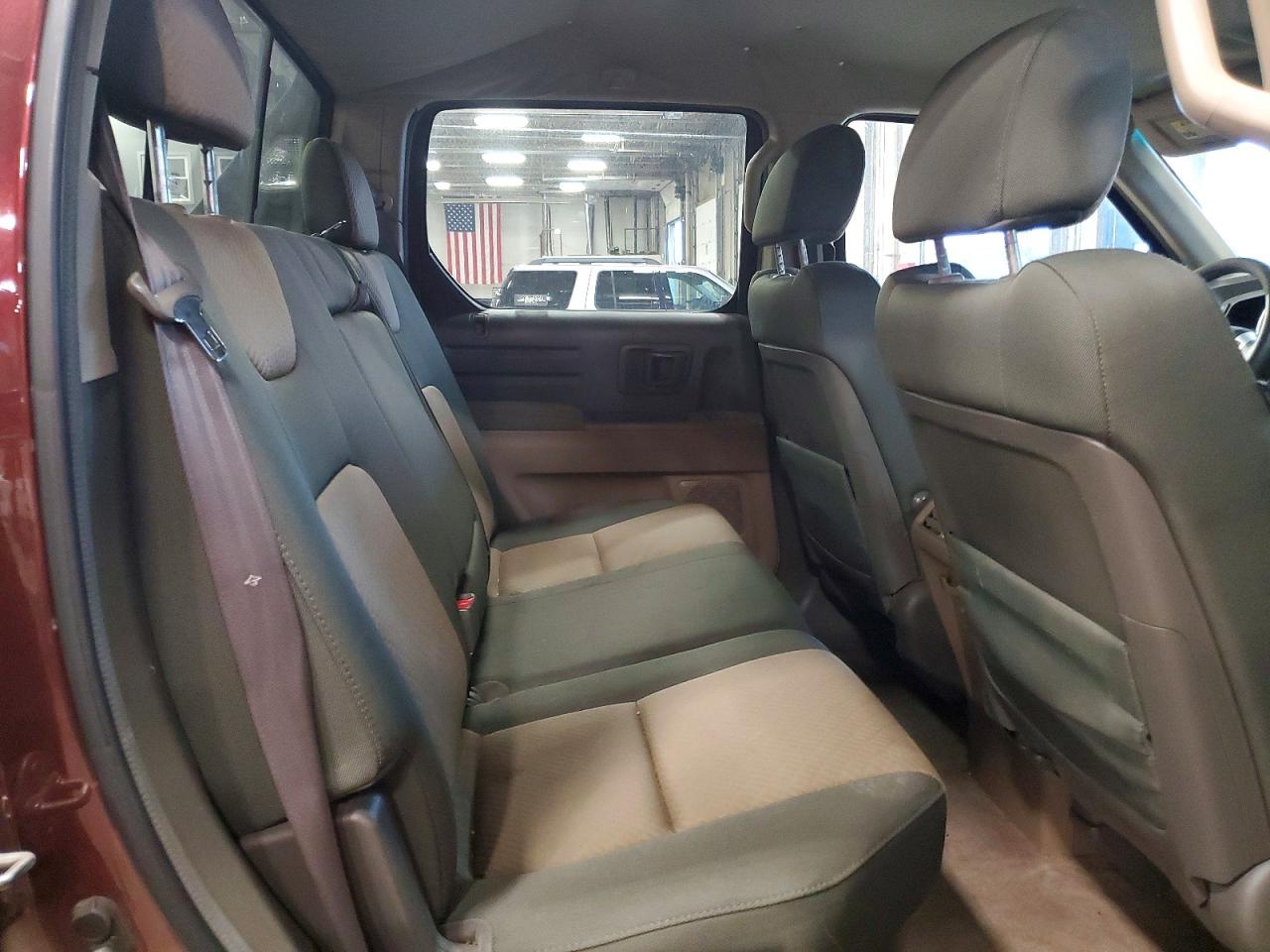 2007 Honda Ridgeline Rts Темно-бордовый vin: 2HJYK16457H533833