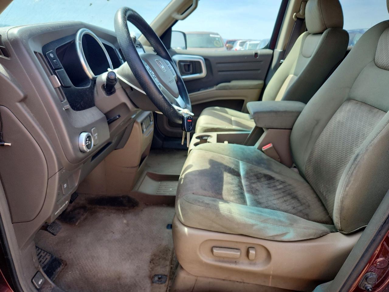 2008 Honda Ridgeline Rts Maroon vin: 2HJYK16458H505001