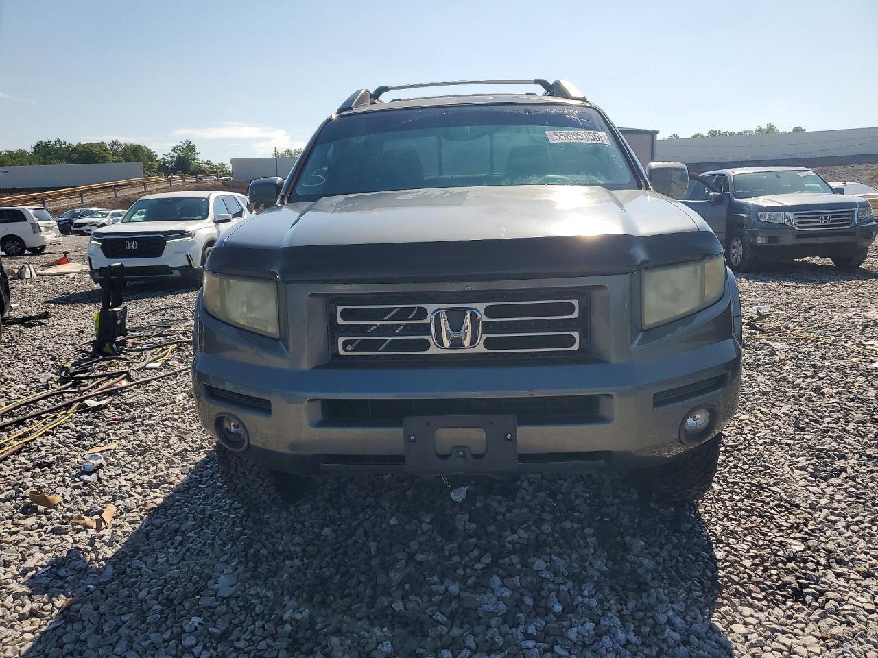 2008 Honda Ridgeline Rts Серый vin: 2HJYK16458H515866