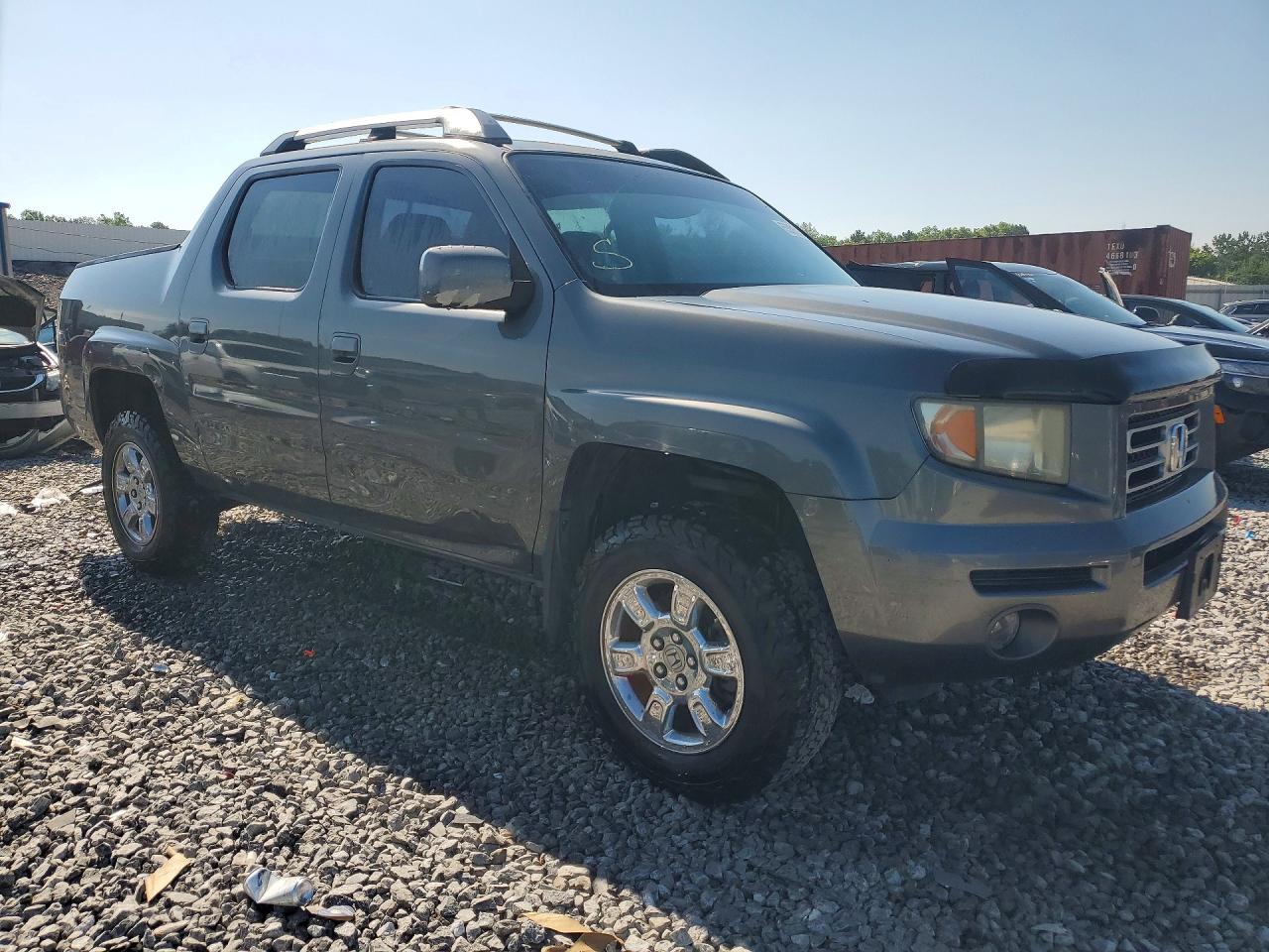 2008 Honda Ridgeline Rts Серый vin: 2HJYK16458H515866