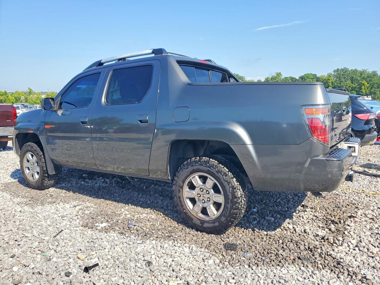 2008 Honda Ridgeline Rts Серый vin: 2HJYK16458H515866