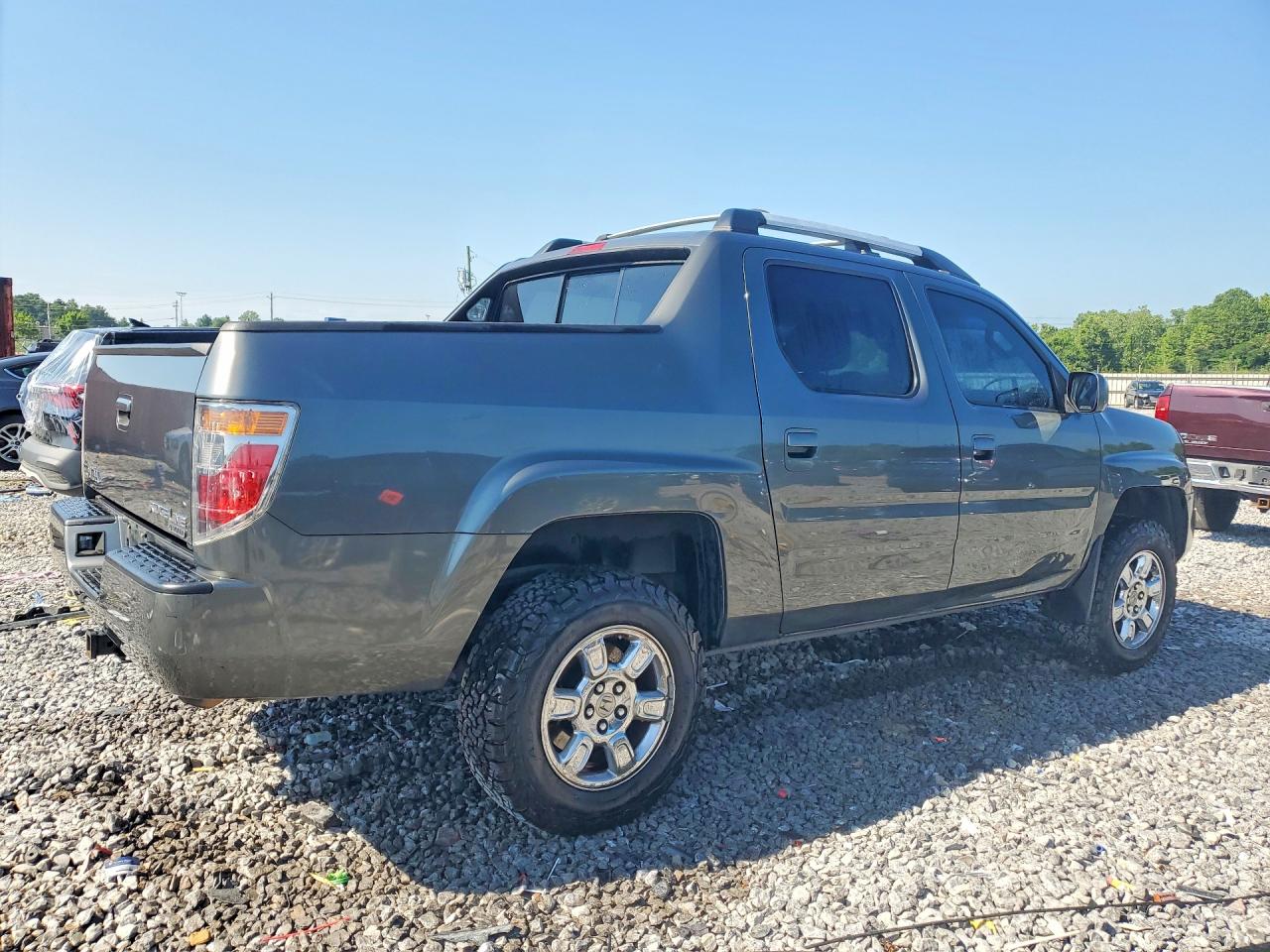 2008 Honda Ridgeline Rts Серый vin: 2HJYK16458H515866