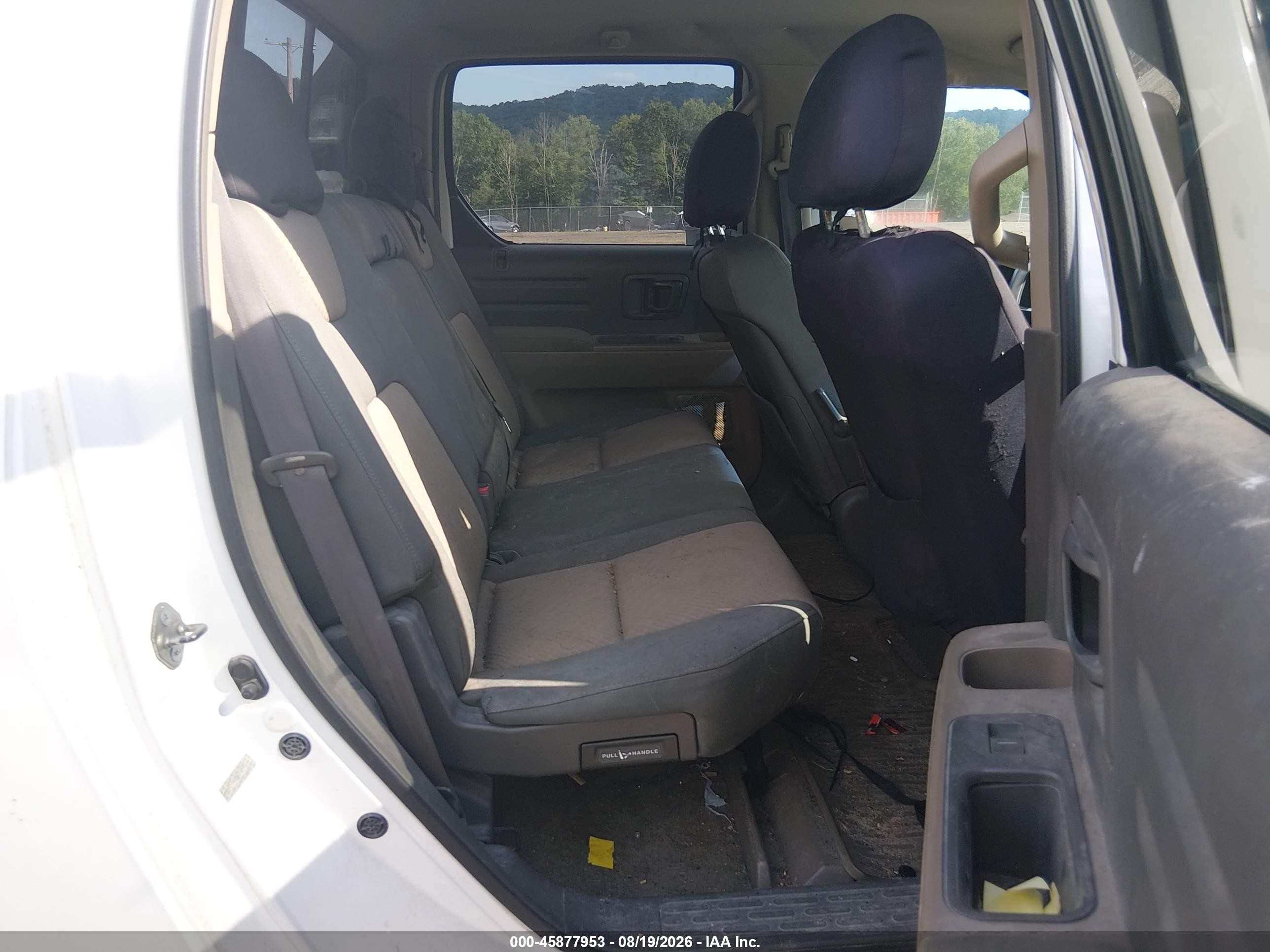 2006 Honda Ridgeline Rts White vin: 2HJYK16466H554270
