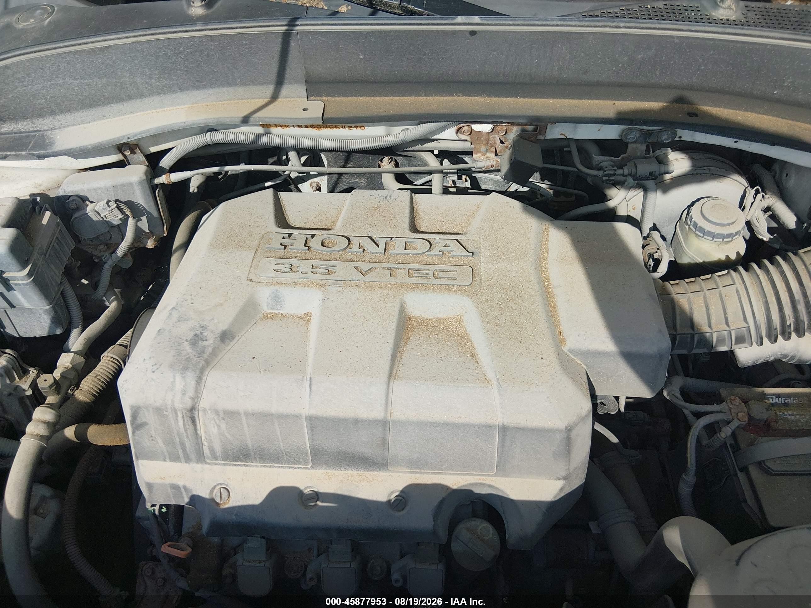 2006 Honda Ridgeline Rts White vin: 2HJYK16466H554270