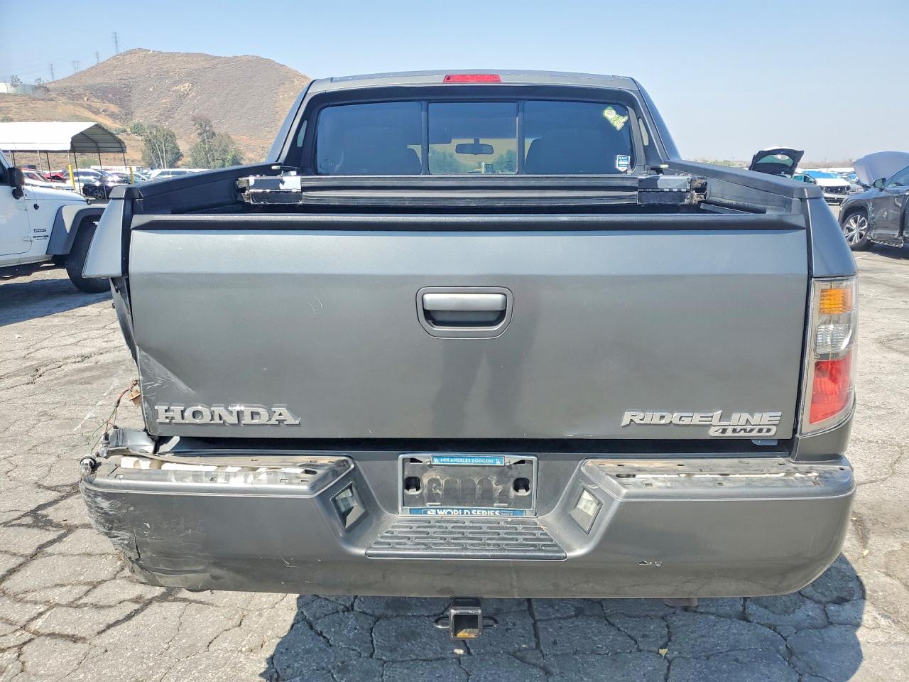 2007 Honda Ridgeline Rts Gray vin: 2HJYK16467H513624