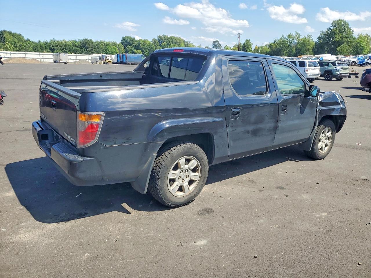 2006 Honda Ridgeline Rts Black vin: 2HJYK16476H539857