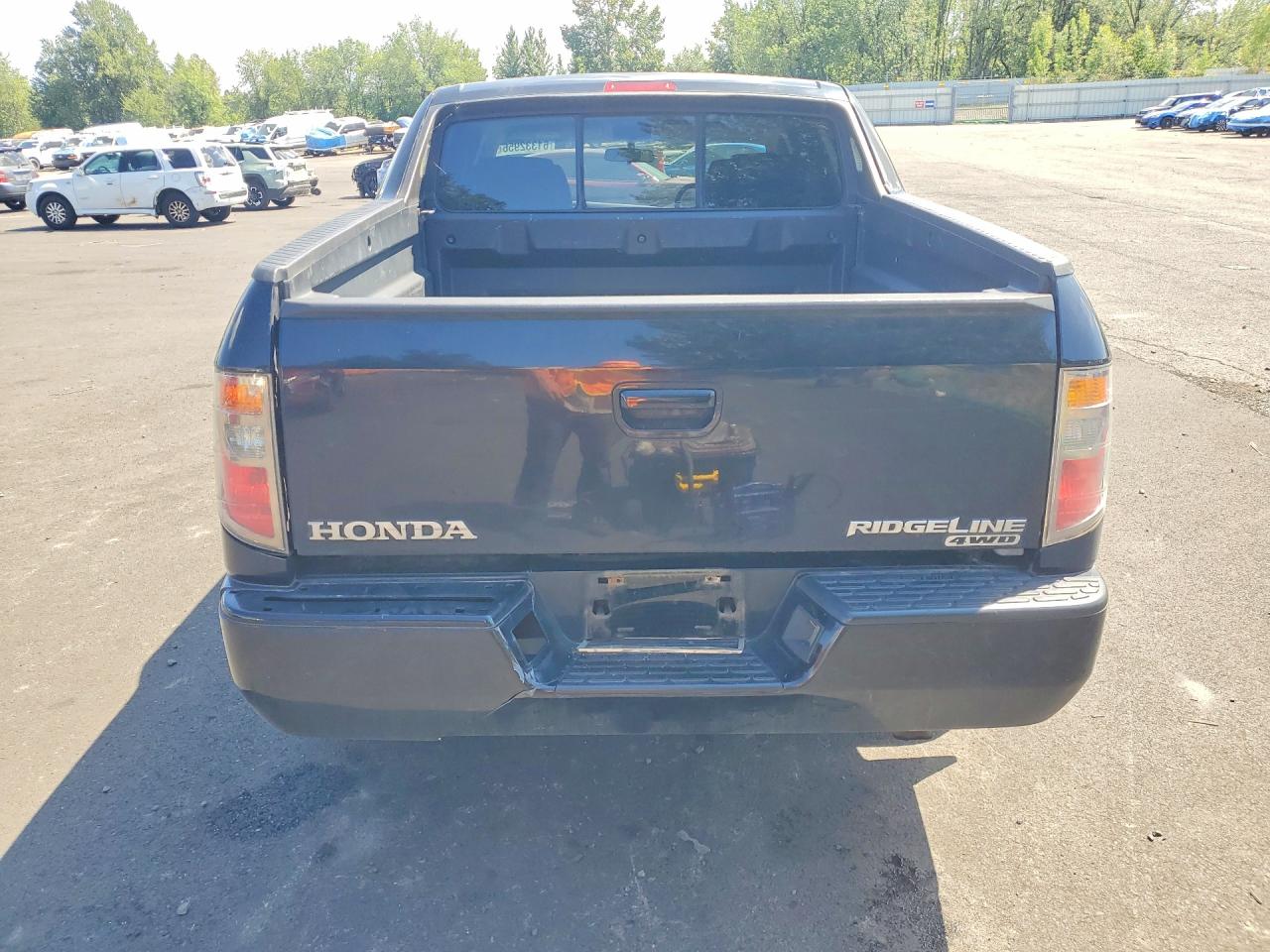 2006 Honda Ridgeline Rts Black vin: 2HJYK16476H539857