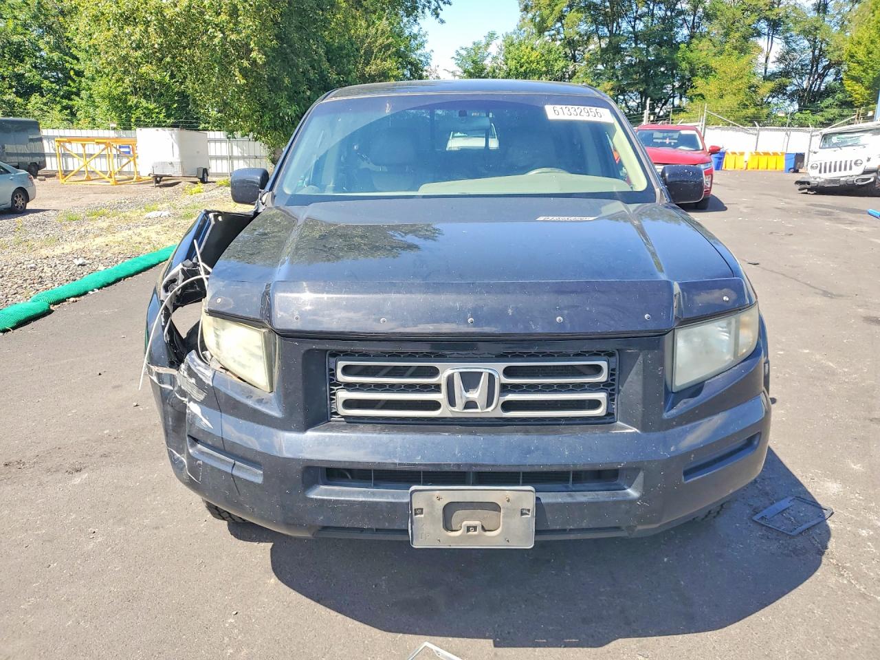 2006 Honda Ridgeline Rts Black vin: 2HJYK16476H539857