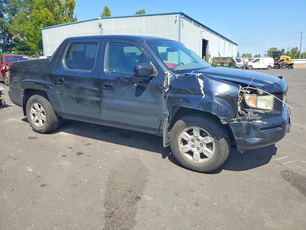 2006 Honda Ridgeline Rts Black vin: 2HJYK16476H539857