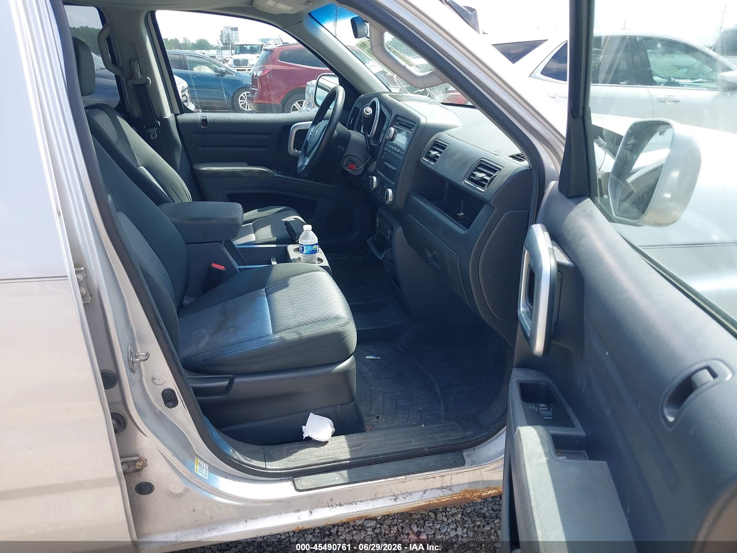 2006 Honda Ridgeline Rts Silver vin: 2HJYK16476H554374