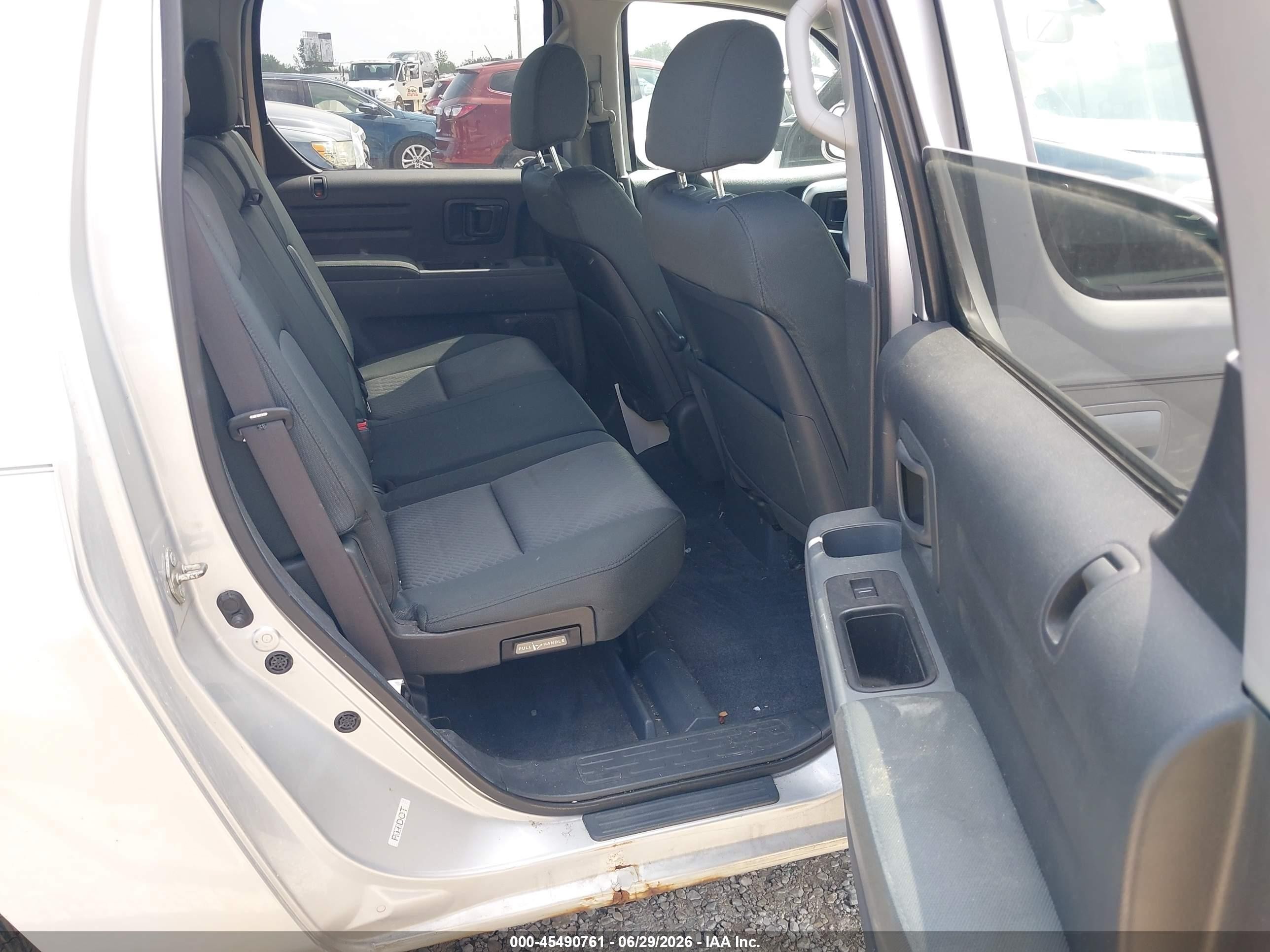 2006 Honda Ridgeline Rts Silver vin: 2HJYK16476H554374