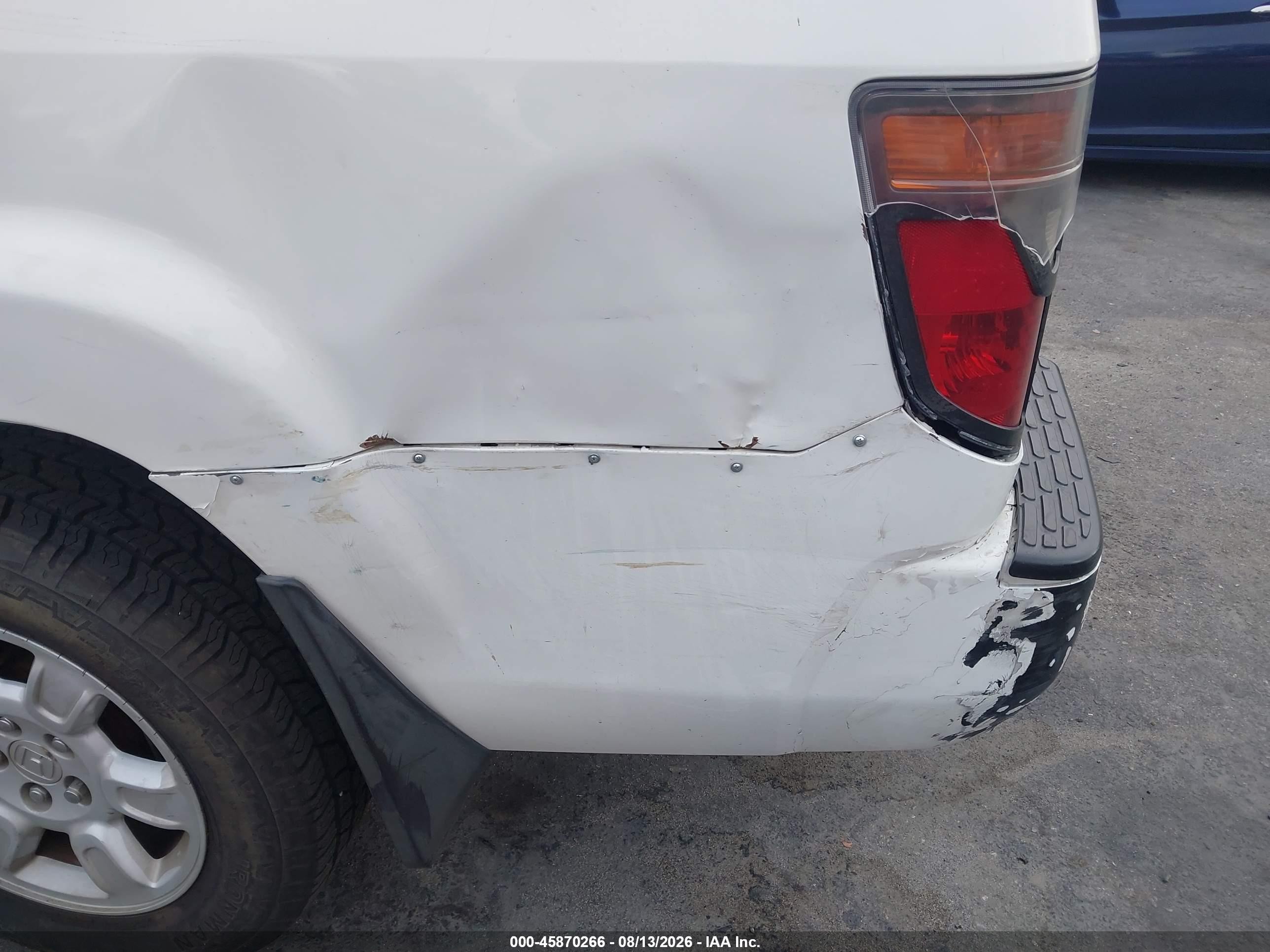 2006 Honda Ridgeline Rts White vin: 2HJYK16476H559042