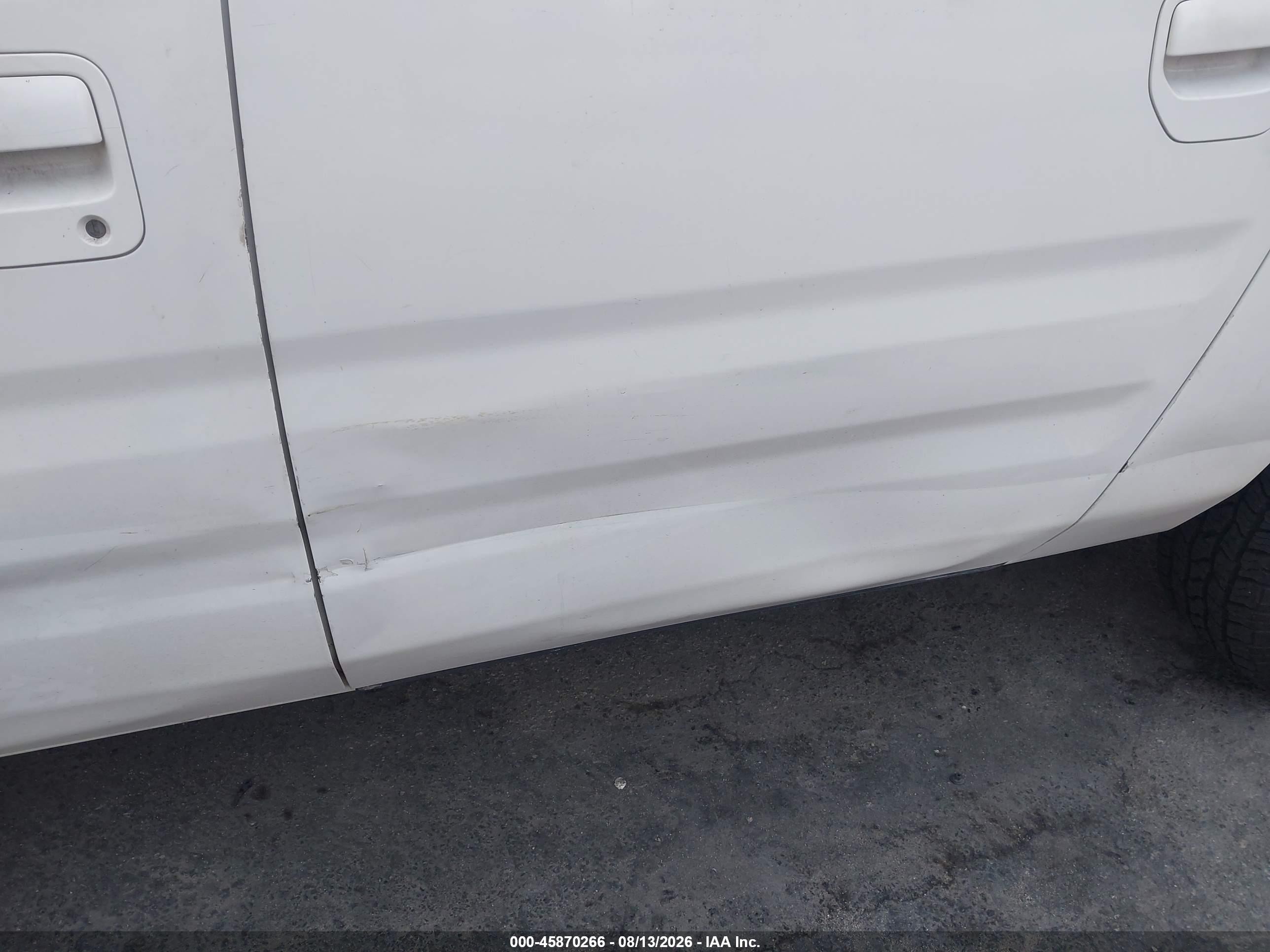 2006 Honda Ridgeline Rts White vin: 2HJYK16476H559042