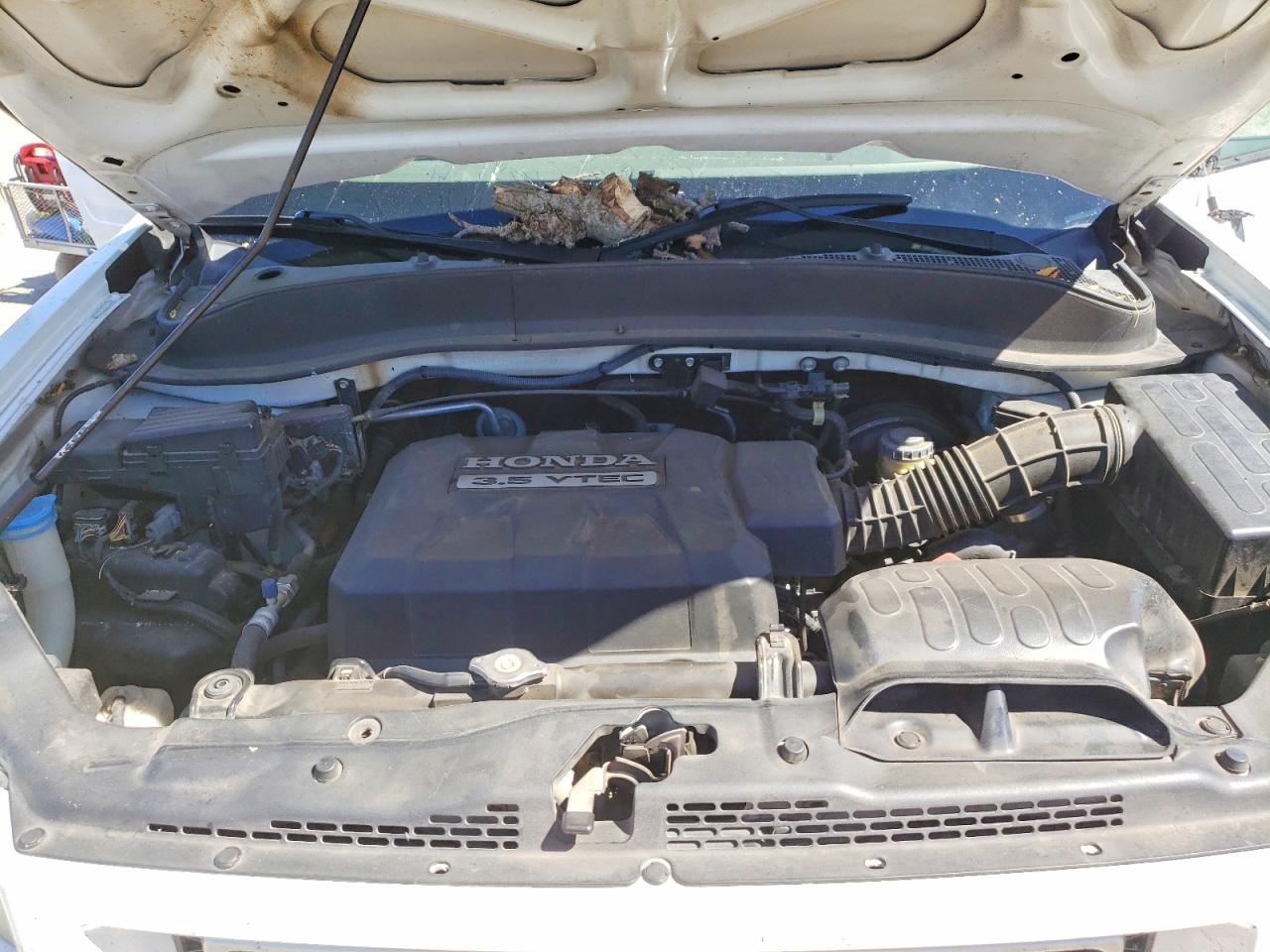 2006 Honda Ridgeline Rts White vin: 2HJYK16476H569117
