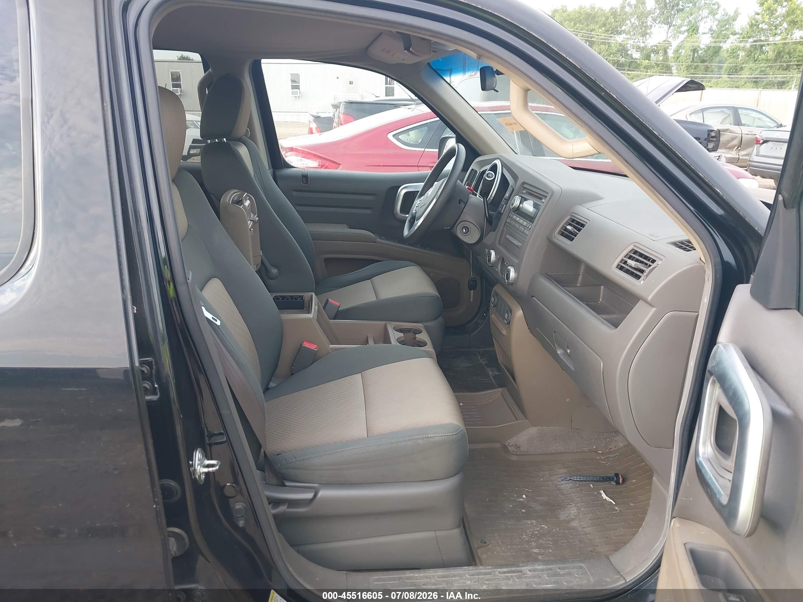 2006 Honda Ridgeline Rts Black vin: 2HJYK16476H575662