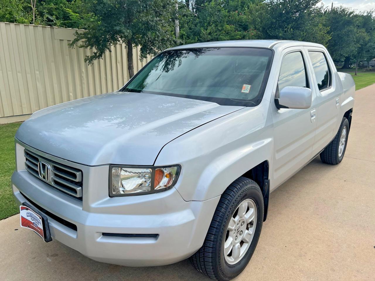 2007 Honda Ridgeline Rts Silver vin: 2HJYK16477H508500